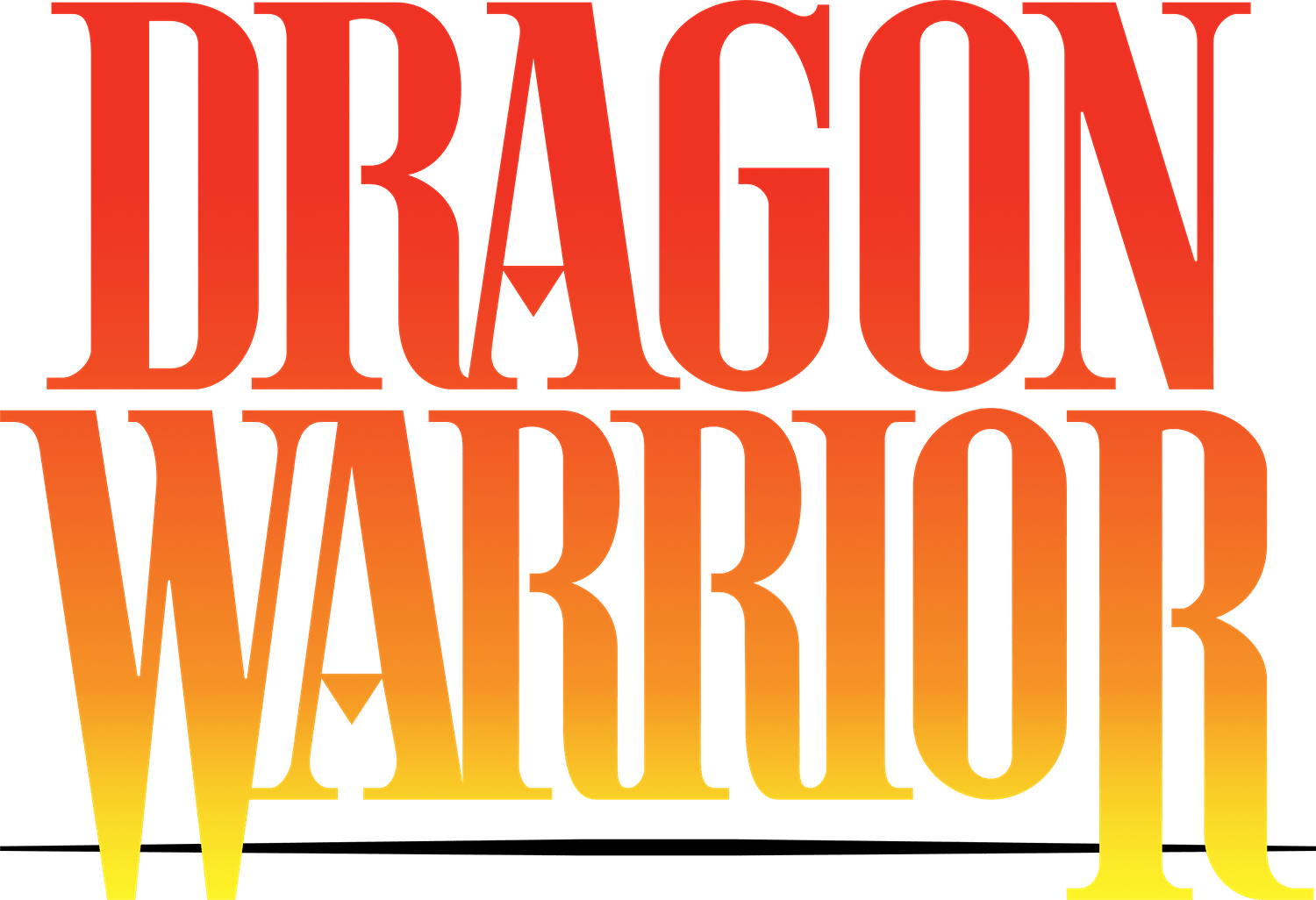 Dragon Warrior logo for NES